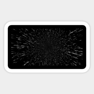 Hyperspace Sticker